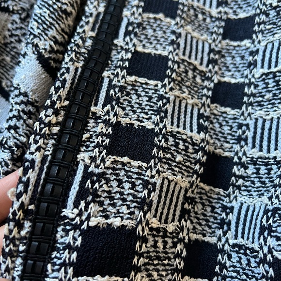 St. John plaid print evening jacketed USA 4 - Picture 7 of 9